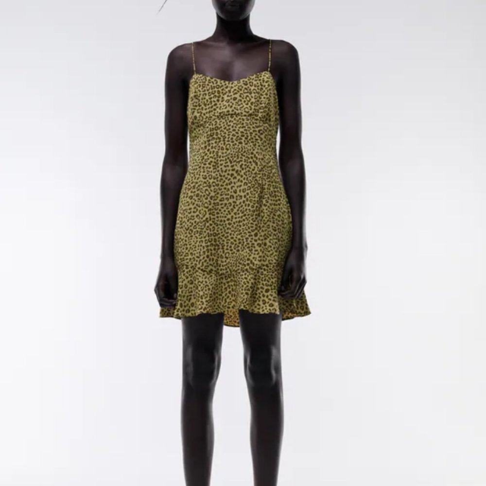 Zara Printed Mini Dress S